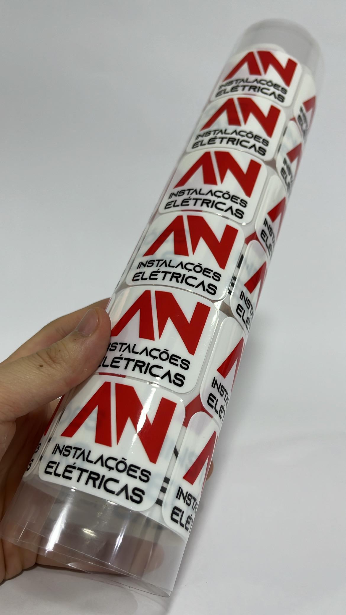Adesivo UV personalizado