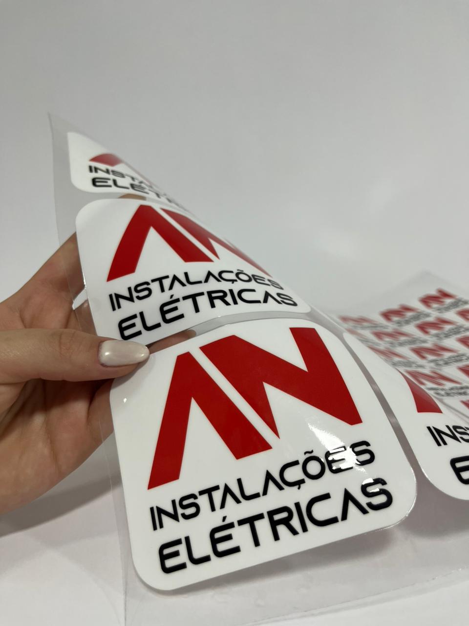 Adesivo UV personalizado, outro modelo
