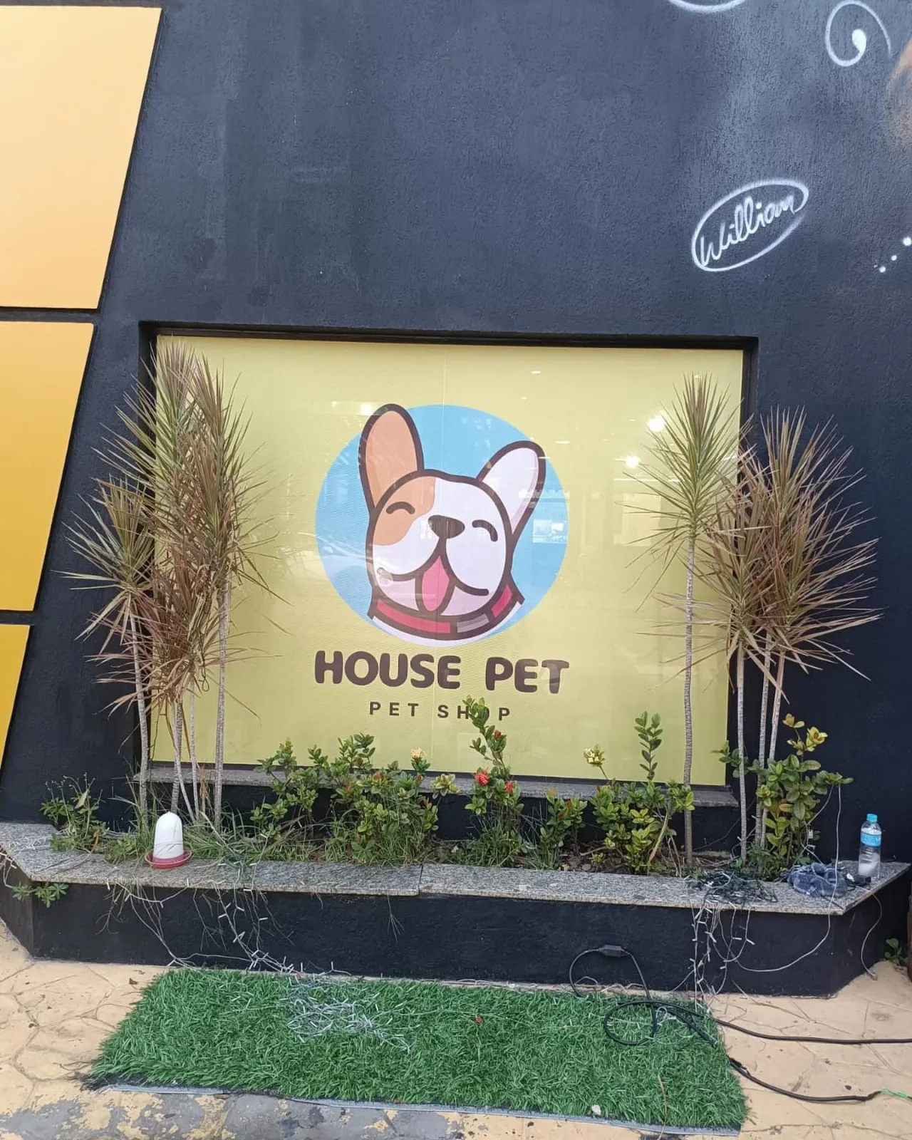 Envelopamento de ambiente comercial, mais um exemplo