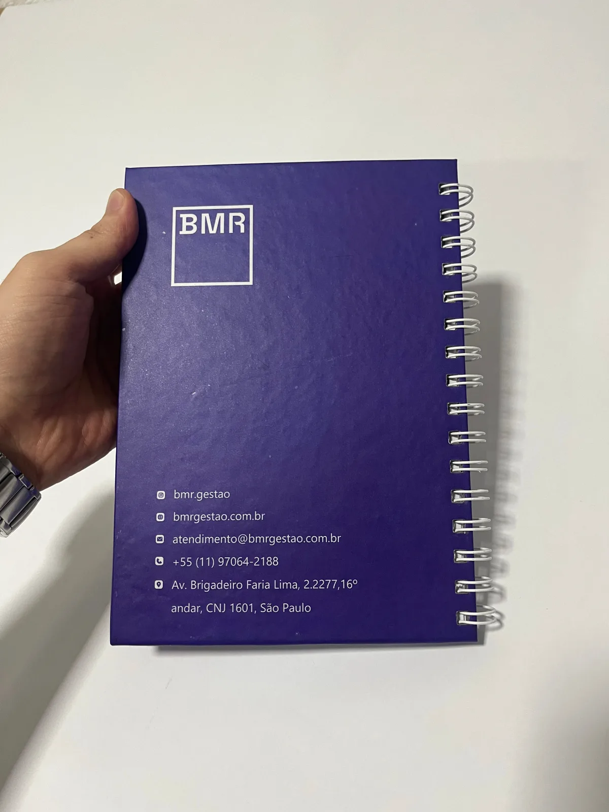 Agenda personalizada, mais um exemplo