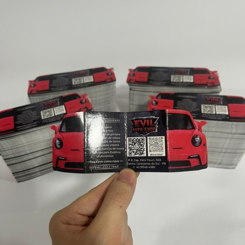 Cartão criativo personalizado, outro modelo