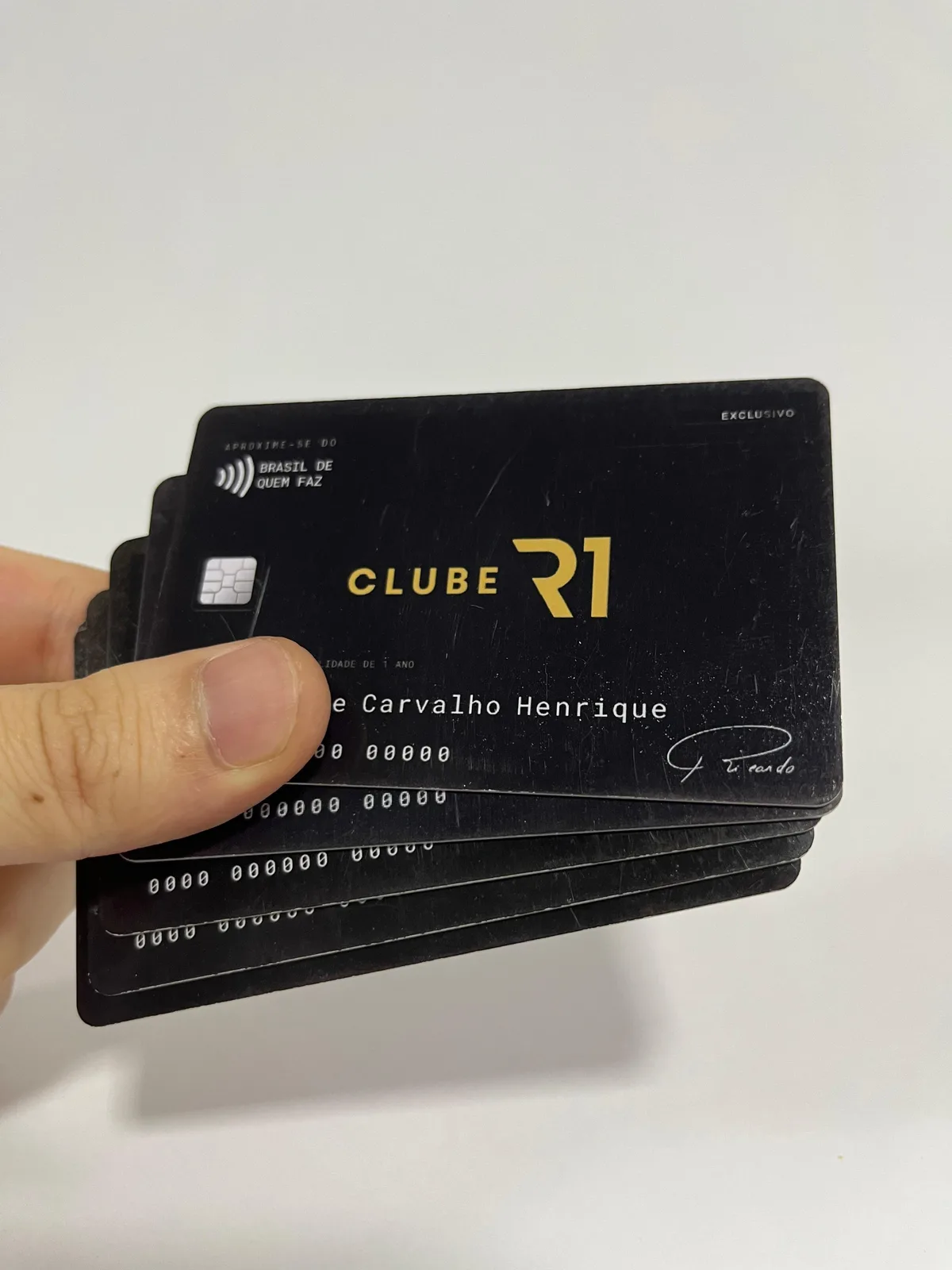 Cartão de PVC personalizado, tipo cartão de clube