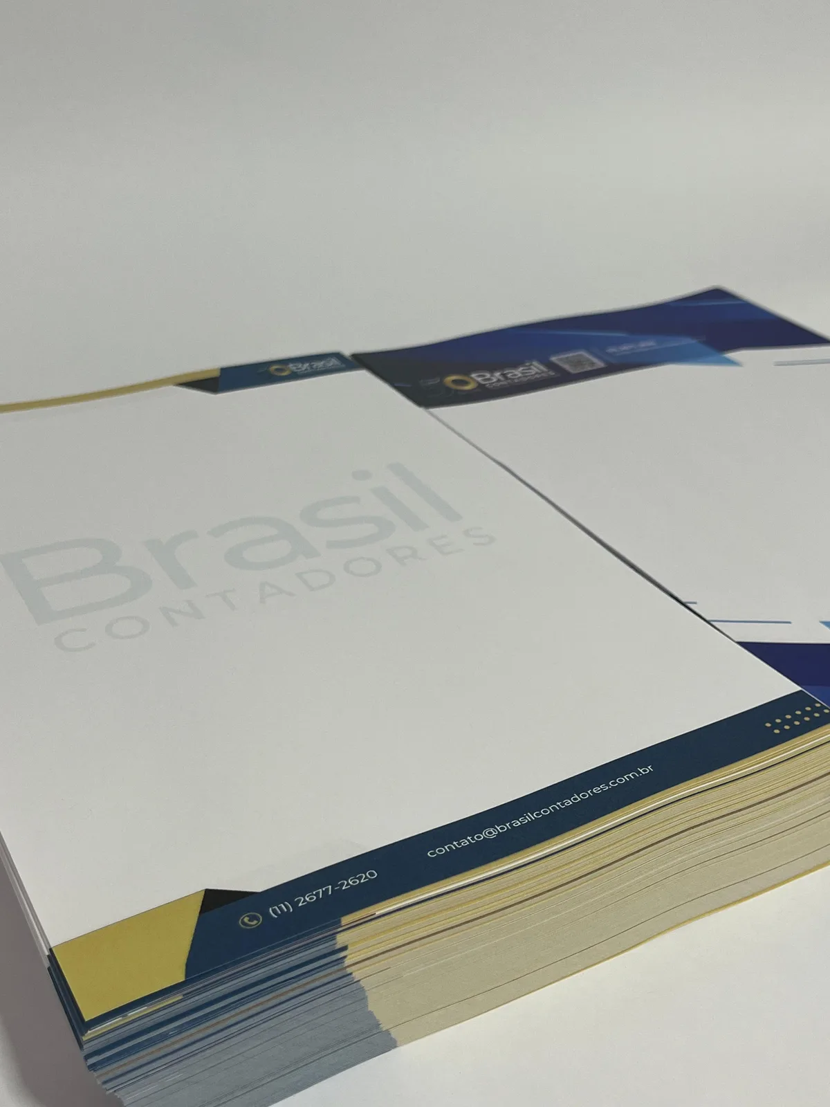 Papel timbrado personalizado, outro modelo